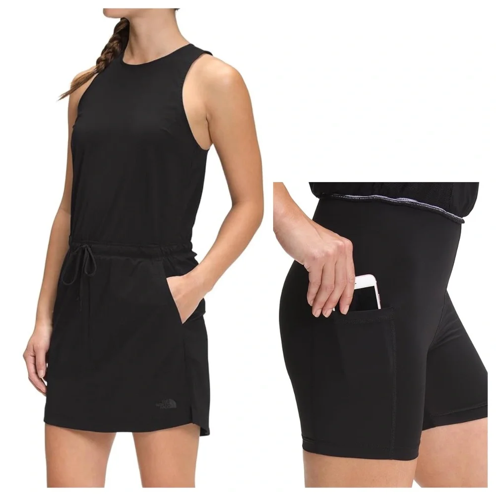 The North Face Never Stop Wearing Adventure Dress Black Women's Sz XL - Picture 2 of 16